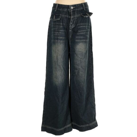 NWT Wide Leg Y2K 90s Jeans - Picture 1 of 2